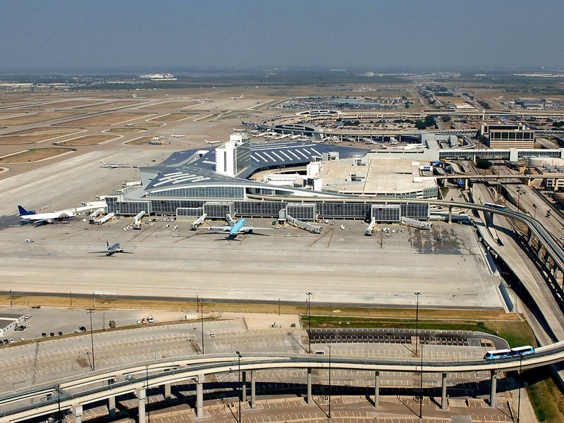 Passengers at DFW Airport facing Christmas Eve flight delays due to storms and technical issues
