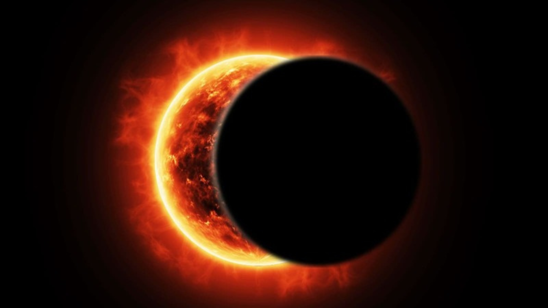 Solar eclipse March 2025