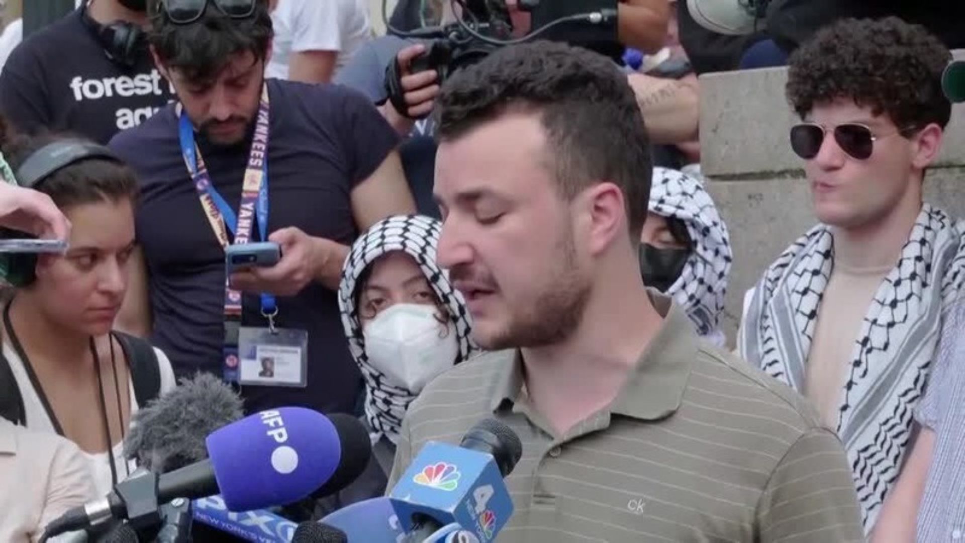 student arrested at Columbia University