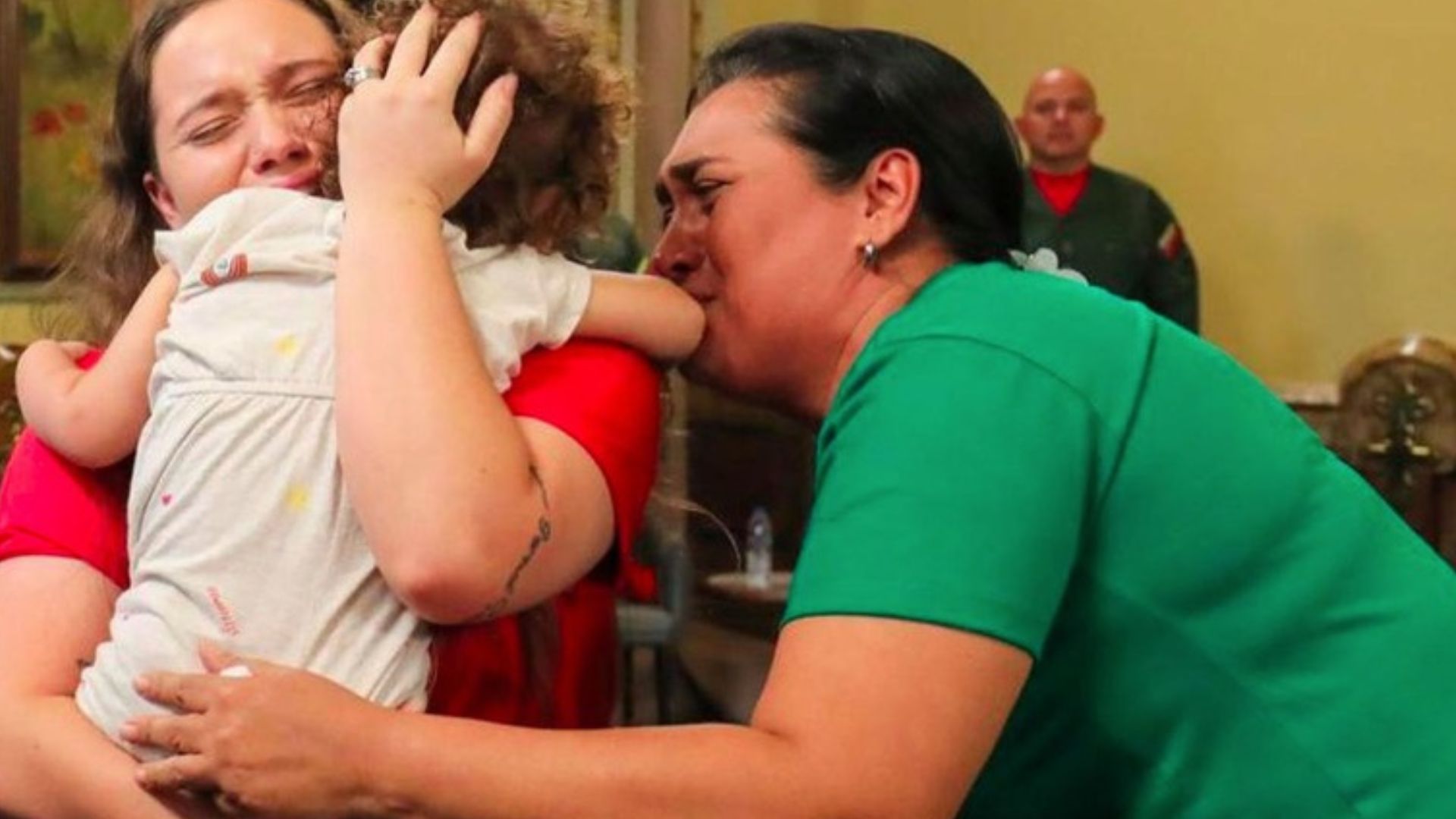 Toddler returned to Venezuela