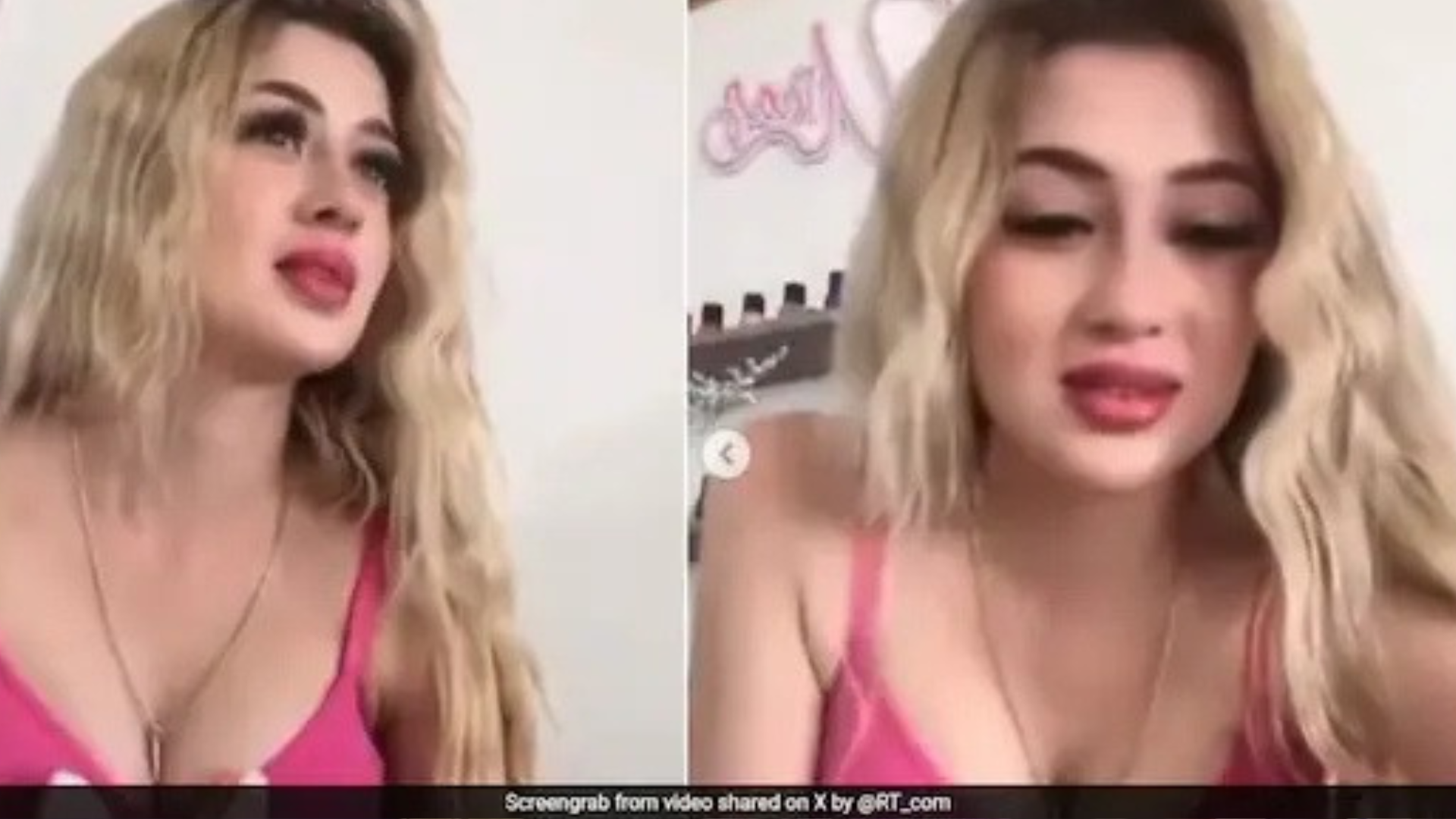TikTok influencer shot